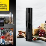 Illustrerad Vetenskap + Elektrisk vinöppnare set